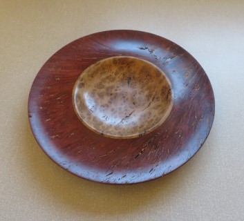 Malee and oak dish won a highly commended certficate for Bill Burden